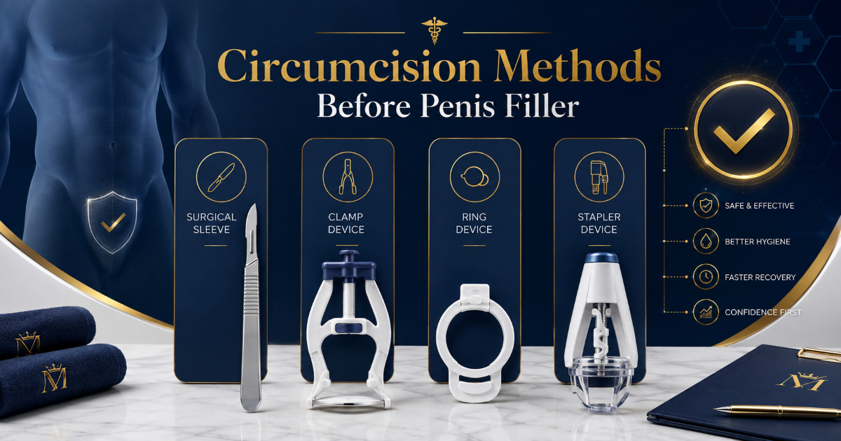 Penis filler planning after circumcision