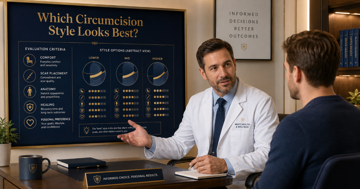 Comparison of circumcision style planning factors