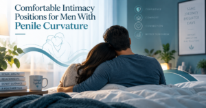 Comfortable Intimacy Positions for Men With Penile Curvature
