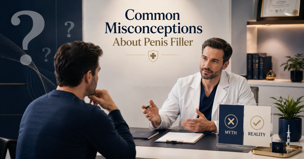 Misconceptions about penis enlargement with fillers