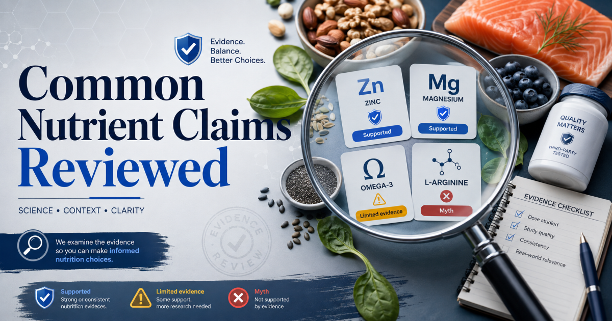 Premature ejaculation food claims reviewed