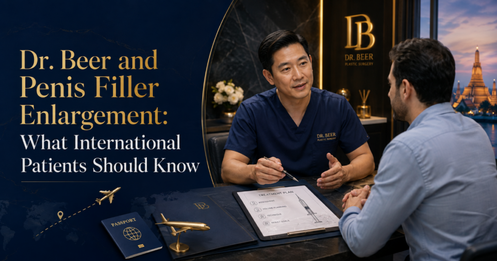 Dr Beer and Penis Filler Enlargement - ETERNITY CLINIC by M.D. SUEBPONG ENGCHUAN Dr Beer and Penis Filler Enlargement