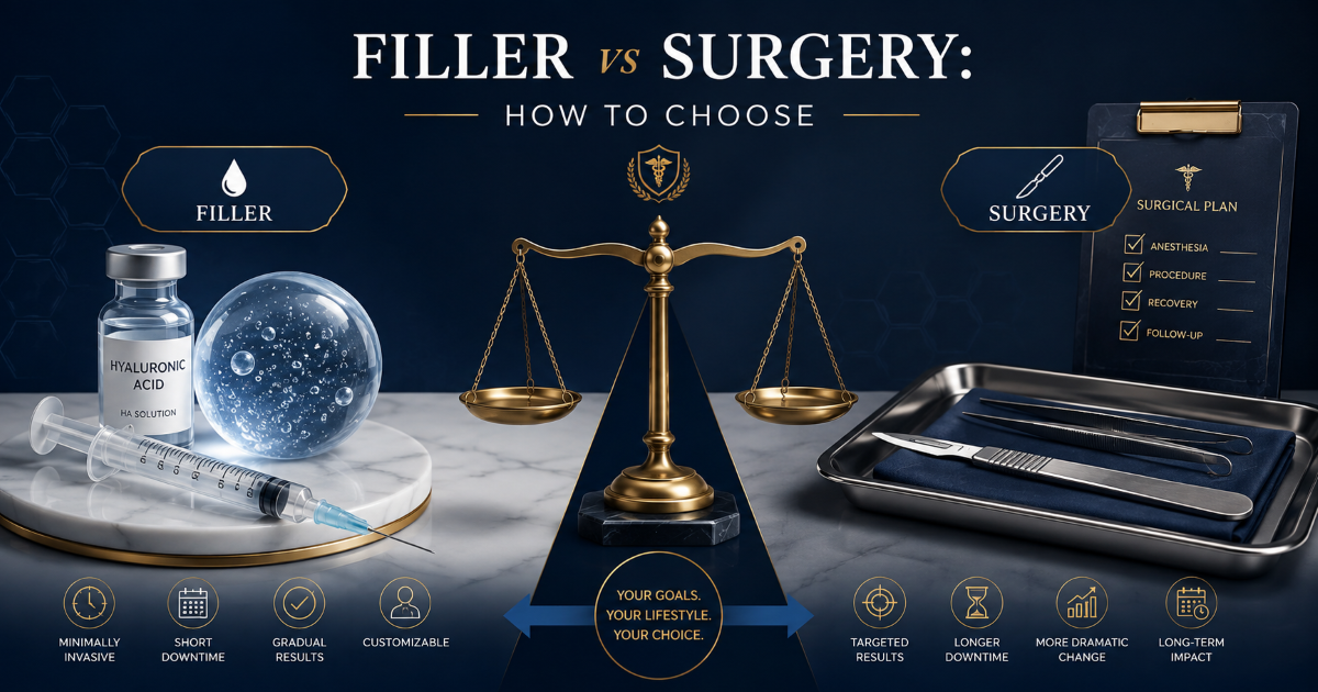 Filler versus surgery for penis enlargement
