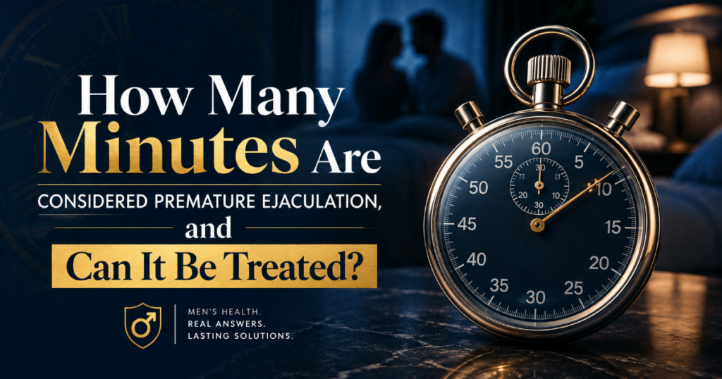 How Many Minutes Are Considered Premature Ejaculation and Can It Be Treated - ETERNITY CLINIC by M.D. SUEBPONG ENGCHUAN