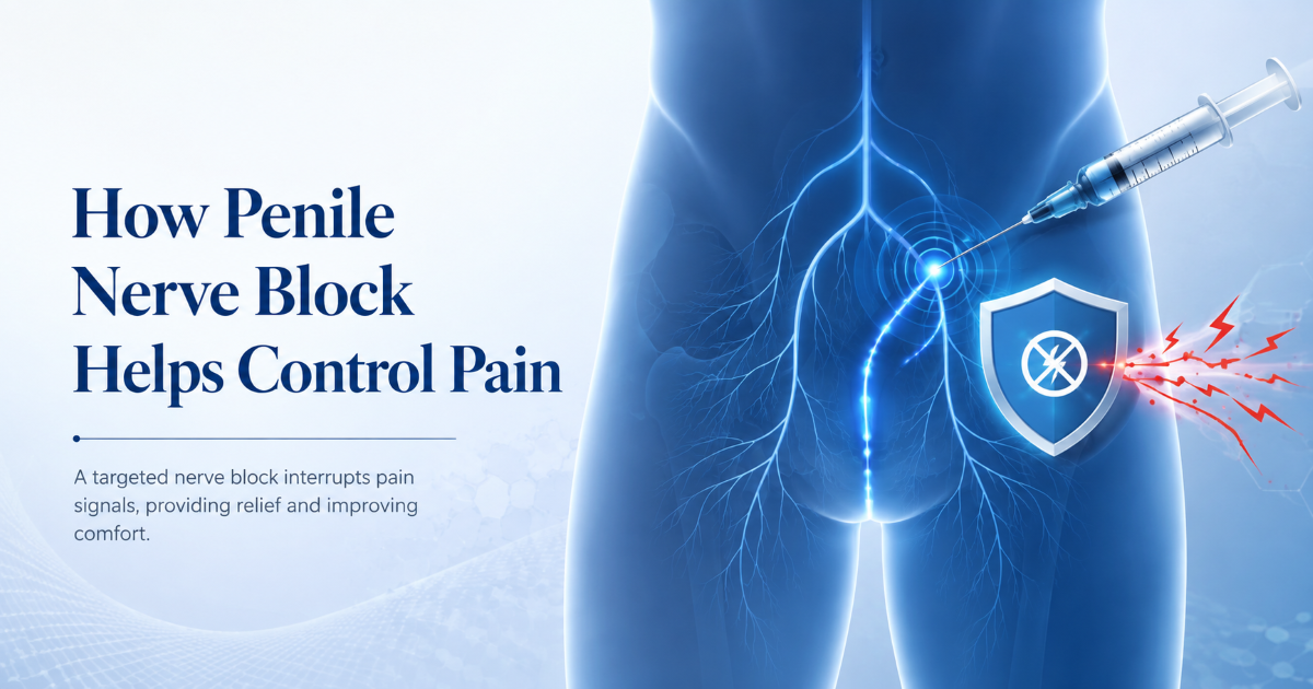 Penile nerve block for circumcision pain control