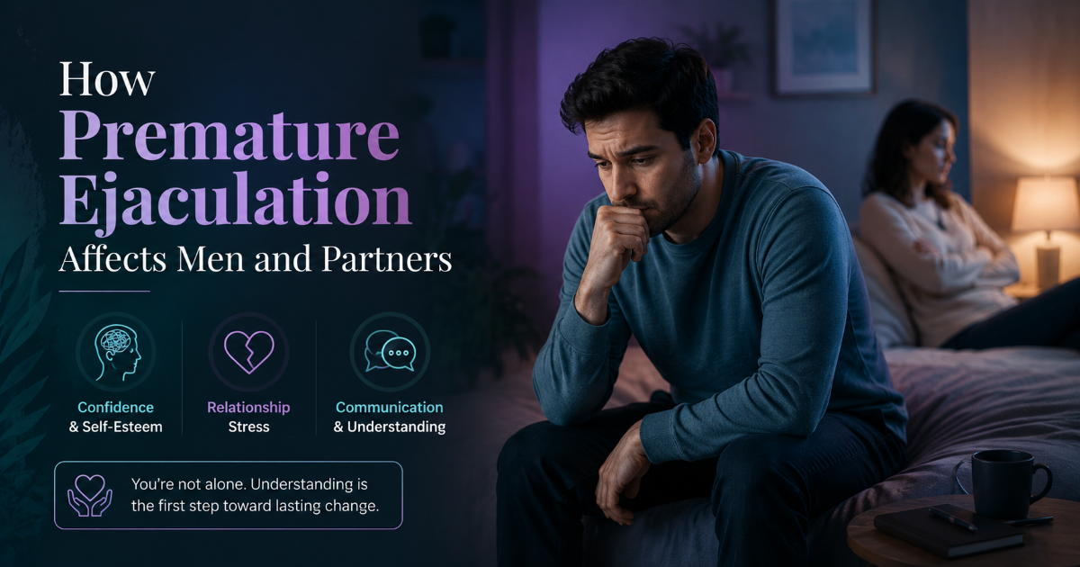 How premature ejaculation affects men and partners