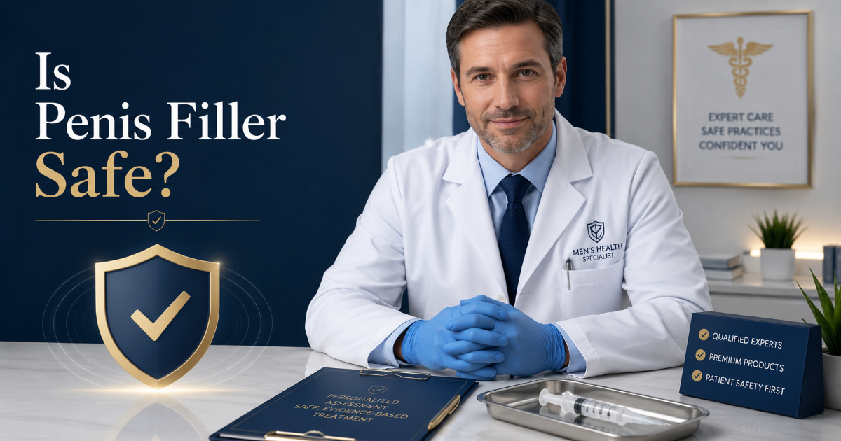 How filler is administered for penis enlargement