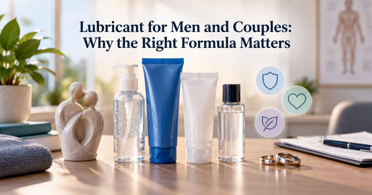 Couple-friendly lubricant selection with condoms and a simple safety checklist for intimate comfort