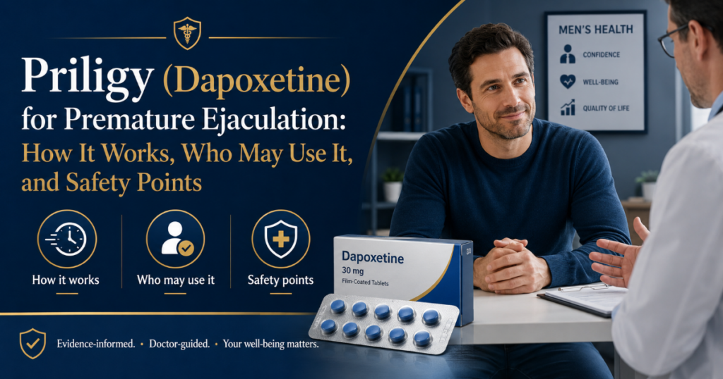 Priligy Dapoxetine - ETERNITY CLINIC by M.D. SUEBPONG ENGCHUAN