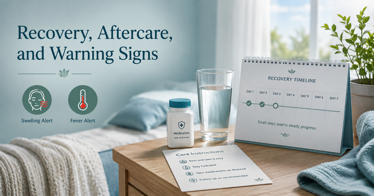 Recovery and aftercare after buried penis correction