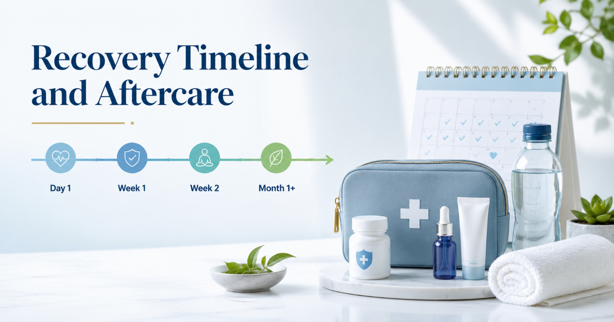 Adult circumcision recovery and aftercare planning