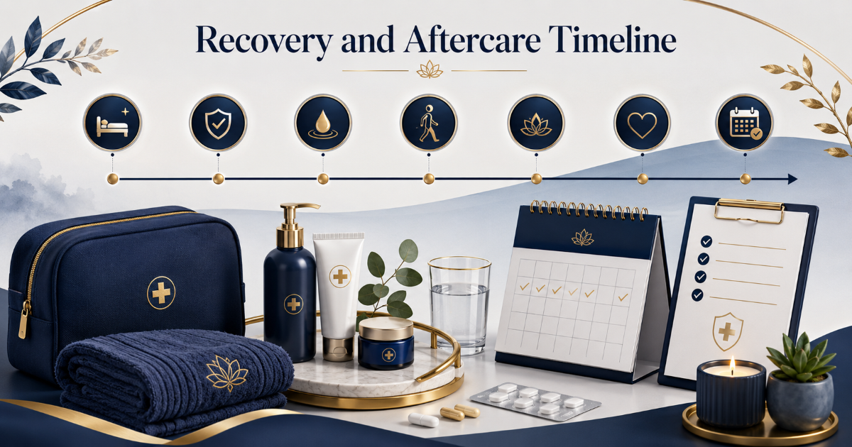 Penile enlargement recovery and aftercare timeline