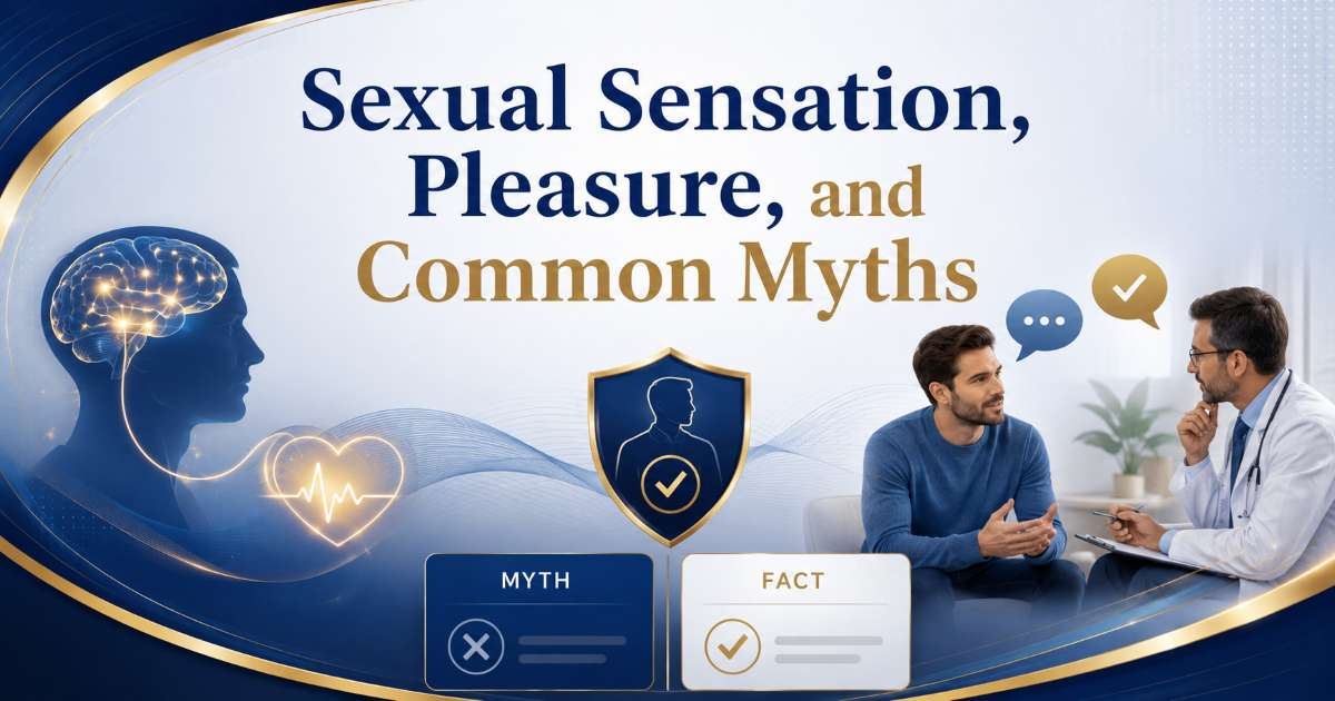 Circumcised and uncircumcised comparison and sexual health myths