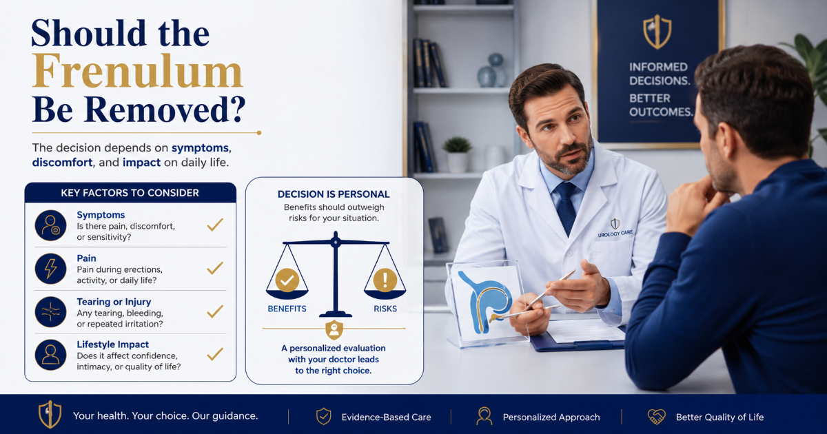Should the frenulum be removed decision guide