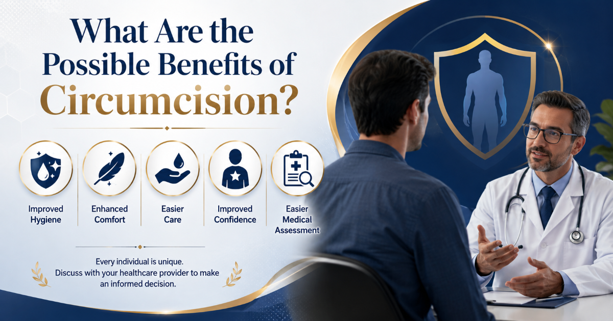 Possible benefits of adult circumcision