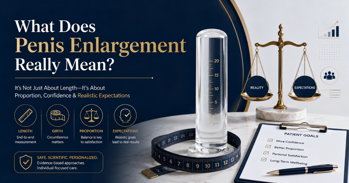 Penis enlargement methods and safety overview