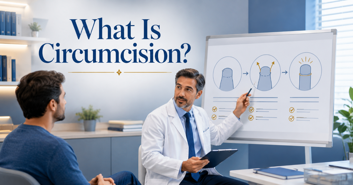 Circumcision and foreskin anatomy explanation