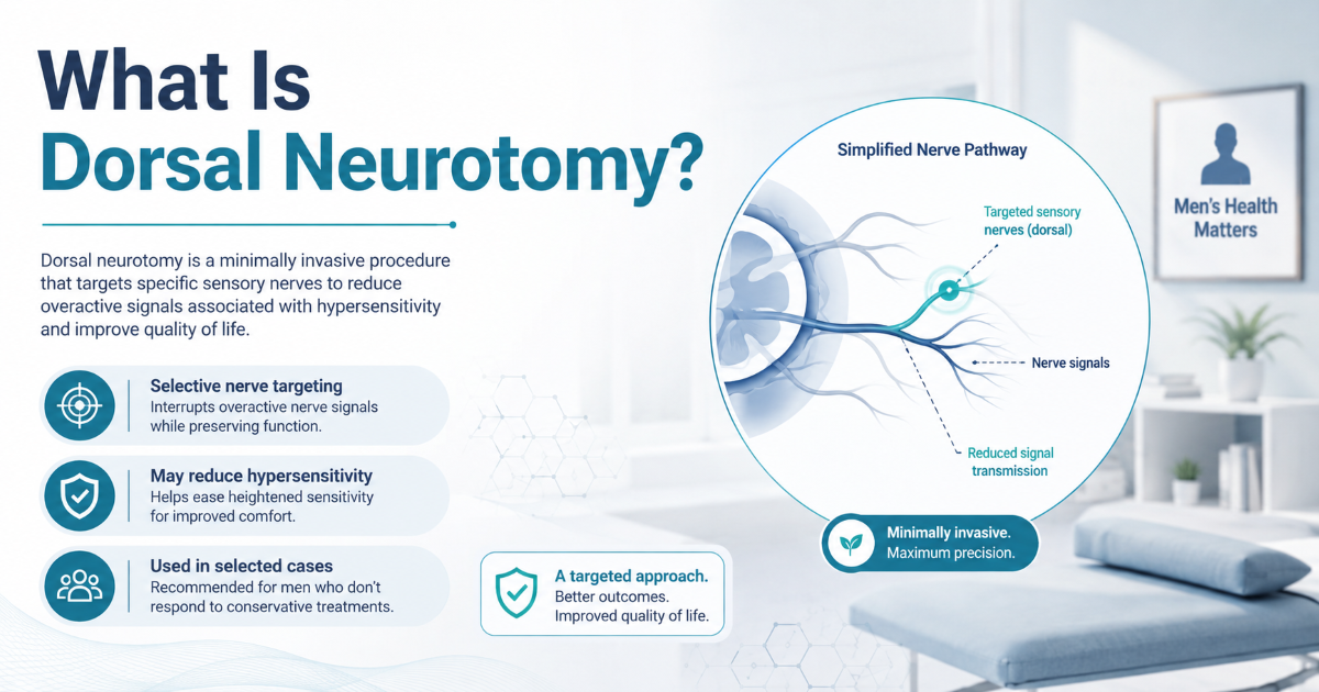 Dorsal Neurotomy for premature ejaculation