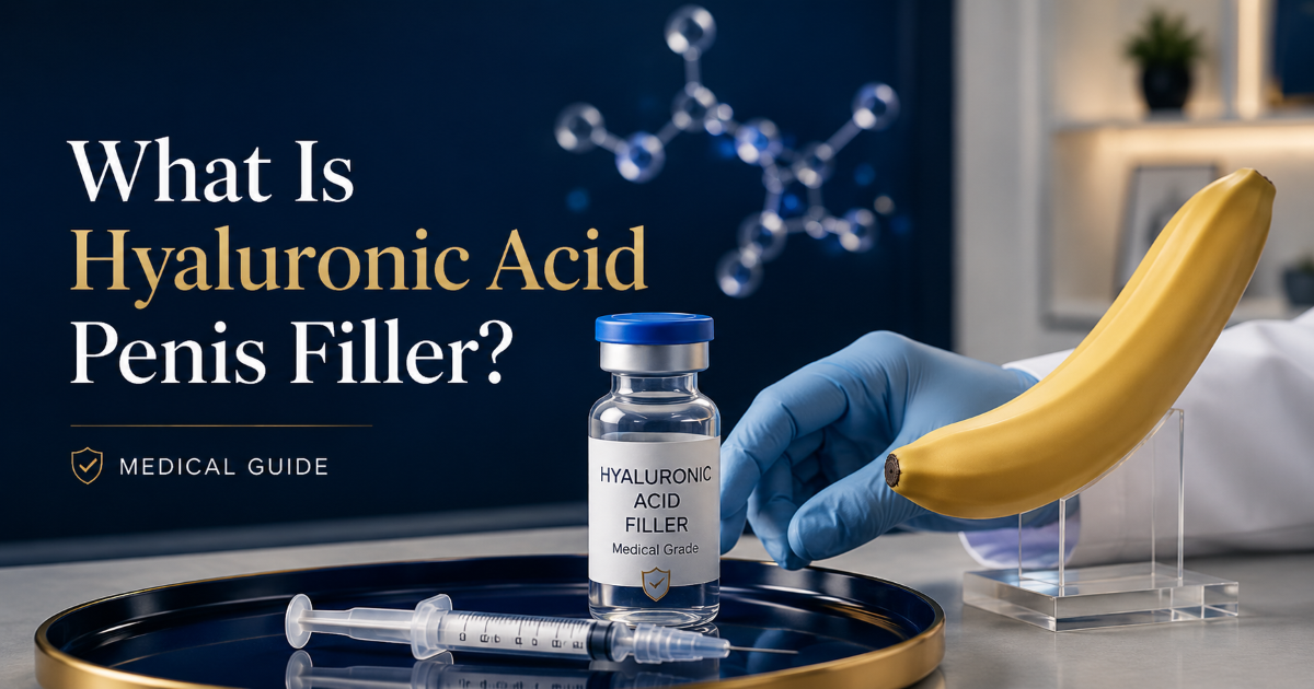 Filler for penis enlargement and hyaluronic acid filler