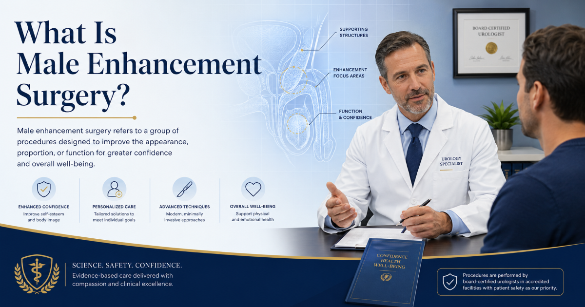 What is male enhancement surgery
