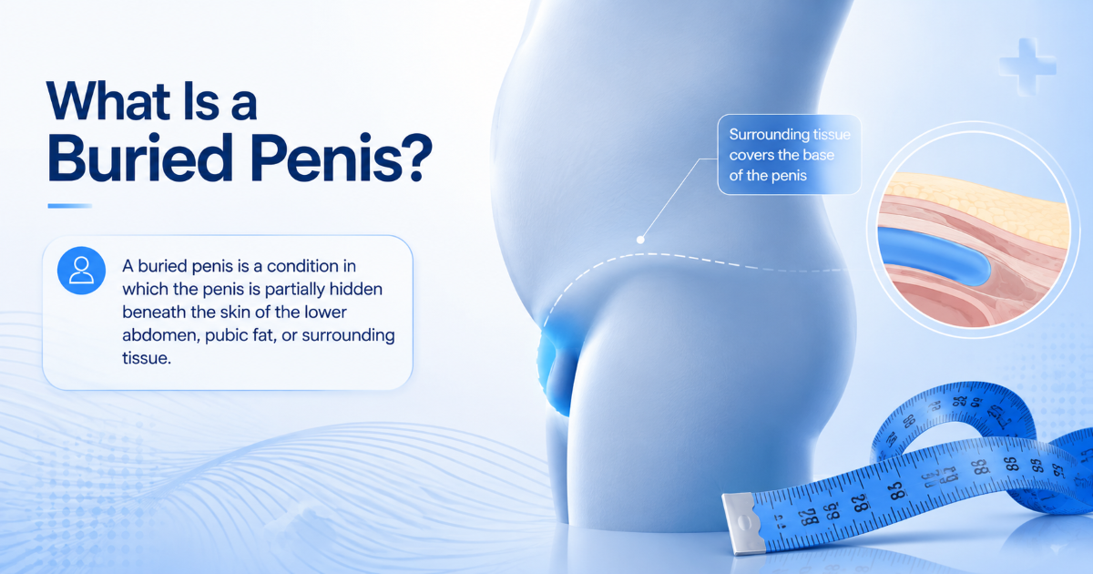 What causes a buried penis or hidden penis