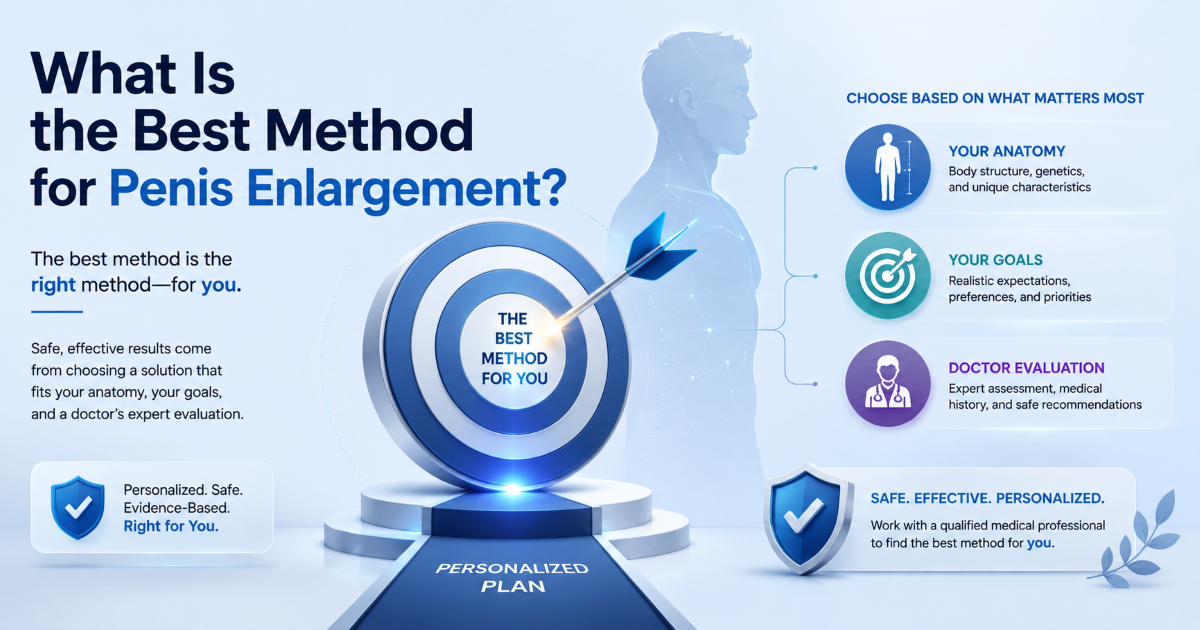Best method for penis enlargement decision guide