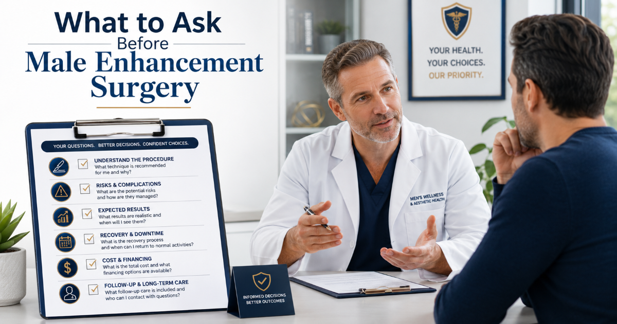 What to know before male enhancement surgery