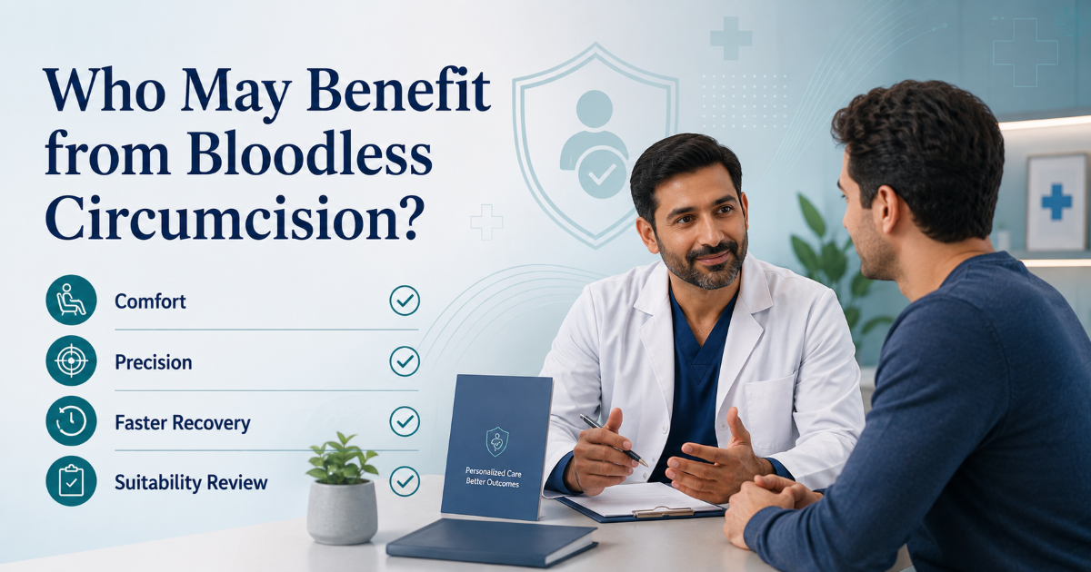 Adult circumcision consultation and suitability assessment