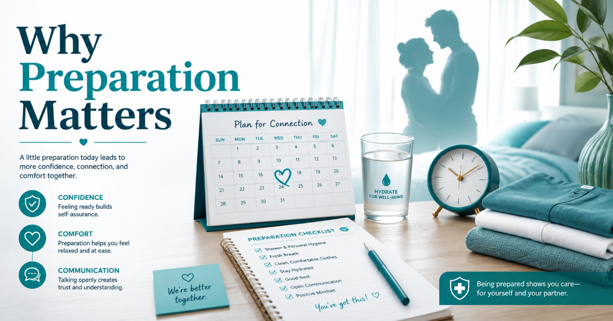 Premature ejaculation preparation before sex